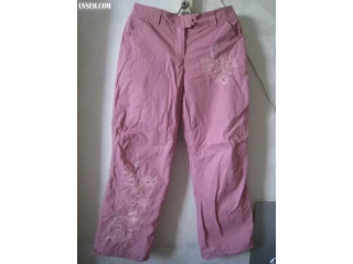 Брюки штаны розовые с вышивкой женские бренд NEXT