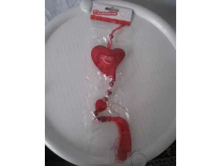 Игрушка сувенир брелок на сумку сердце валентинка