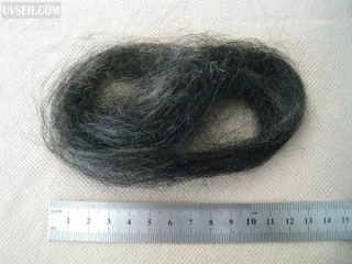 Волосы для изготовления кукол черные