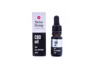 CBD Масло Swiss Hemp - Hemp Oil 40% (4000 mg./10 ml.) Full Spectrum