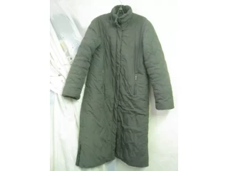 Пальто зеленое тонкое и теплое фабричное Toni Mode
